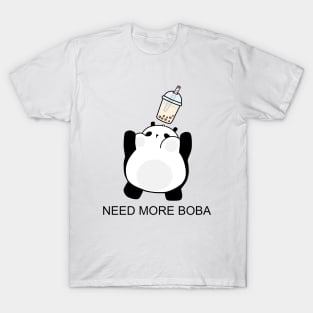 Little Panda Catching More Boba! T-Shirt